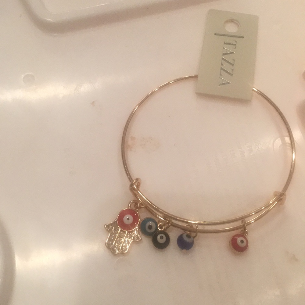 Tazza Evil Eye bangle bracelet